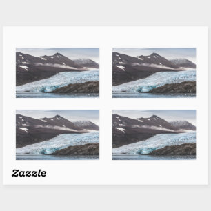 Svalbard Landscape Photo Sticker