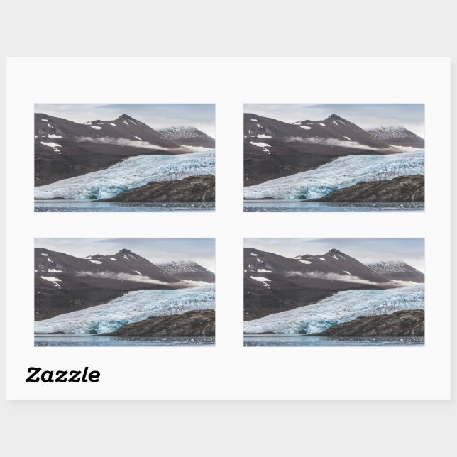Svalbard Landscape Photo Sticker (Sheet)