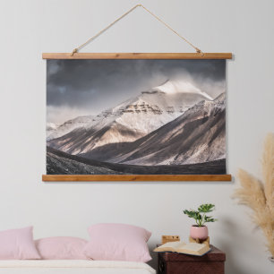 Svalbard Mountain Hanging Tapestry
