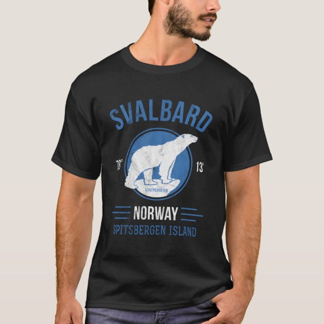 Svalbard Norvège Sweat Ours Polaire Longyearbyen C (Devant)