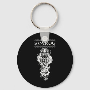 Svarog Slavic Pagan God Slavs Paganism Mythology Keychain