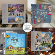 Foreign Travels Scrapbook Albums