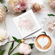 Love Is Patient Scripture Peony Collection