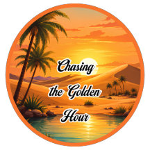 Golden Sunset Desert Escape Travel Aesthetic
