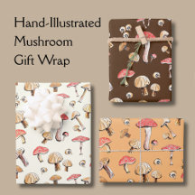 Woodland Mushroom Farmhouse Gifts and Gift Wrap