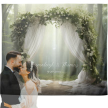Wedding Anniversary Tapestry Backdrops