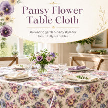 Pansy Garden Party & Baby Shower Collection