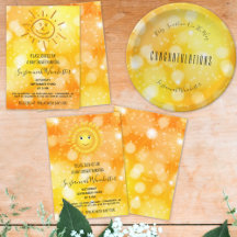 Bright Sunshine Baby Shower Planning Items & Gifts