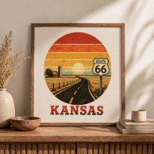 Route 66 Retro Stripe Series