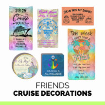 Friends Cruise Decorations