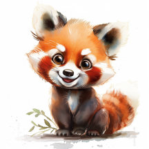 Simple Watercolor Baby Animal Baby Shower Invites