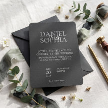 Elegant Wedding Invitation