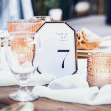 Table Numbers