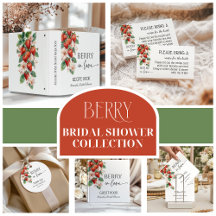 Sweet Berry in Love Strawberry Bridal Shower
