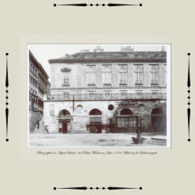 Vintage Karte Österreich Wien | Palais Modena