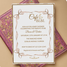 Cafe Bebe Baby Shower