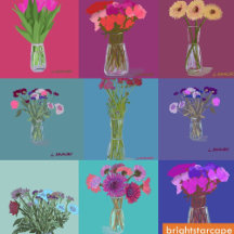 Pretty Floral Stickers