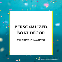 Boat and Nautical Throw Pillows