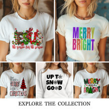 Joyful Christmas Holiday Merry and Bright Designs