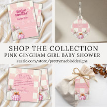 Fall Pink Pumpkin Baby Shower Suite