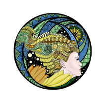 Abstract art. Postcards