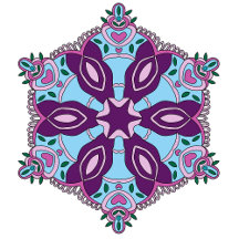Purple Haze Lace Mandala