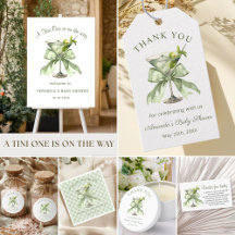 A Tini One Is On The Way Baby Shower