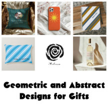 Geometric and Abstract Designs for Gifts