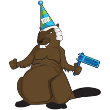 Canada 150 in 2017 Party Beaver