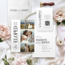 Elegant Timeless Typography Wedding