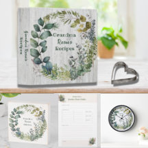 Rustic Greenery Watercolor Evergreen Wreaths