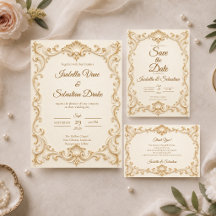 Elegant Baroque Gold Wedding