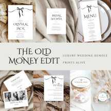 Luxury Wedding | Old Money Elegance