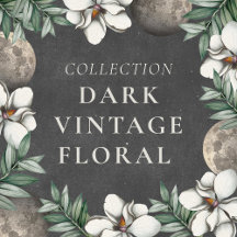 Dark Vintage Floral