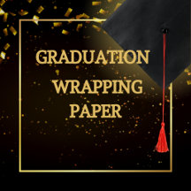Graduation Celebration wrapping paper collection