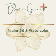 Psalm 56:3 Watercolor