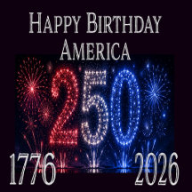 4th of July America 250 Patriotic Party Decor 