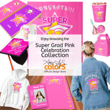 Super Grad Pink Celebration