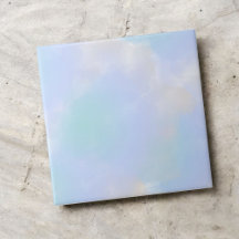 Watercolor Ceramic Tile