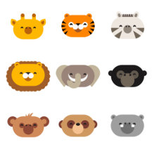 Jungle Friends Individuals | Animal Friends