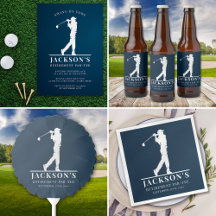 Golf Themed Retirement Party Collection