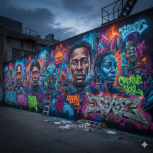 Street art and graffiti