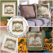 White Lilies Vintage Flowers Celebration Purity