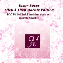 Girlie Pink Feminine Glitter  Abstract gradient 