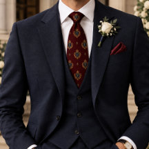 Old Money Wedding Collection | Groom Neckties