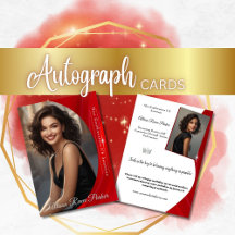 Pageant Autograph Cards