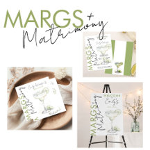 Elegant Modern Margs and Matrimony Bridal Shower