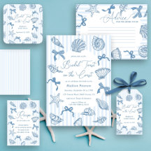 Bridal Toast On The Coast Seashells Bridal Shower