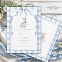 Bunny Wishes & Baby Kisses Baby Shower