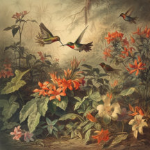 Flowers & Hummingbirds